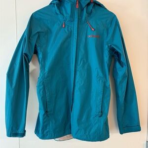 Women’s Teal Patagonia Raincoat